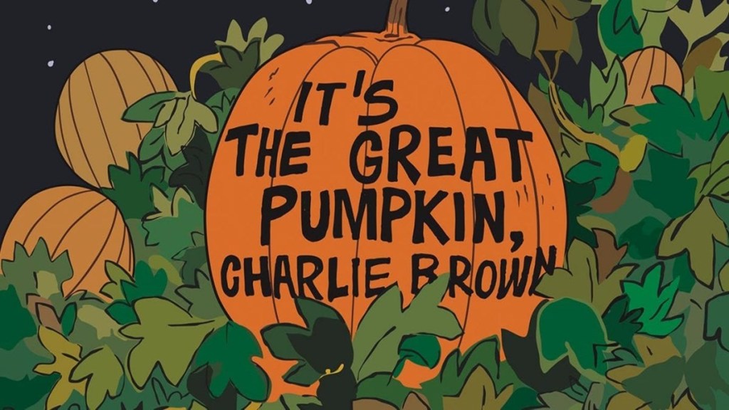 It's the Great Pumpkin Charlie Brown