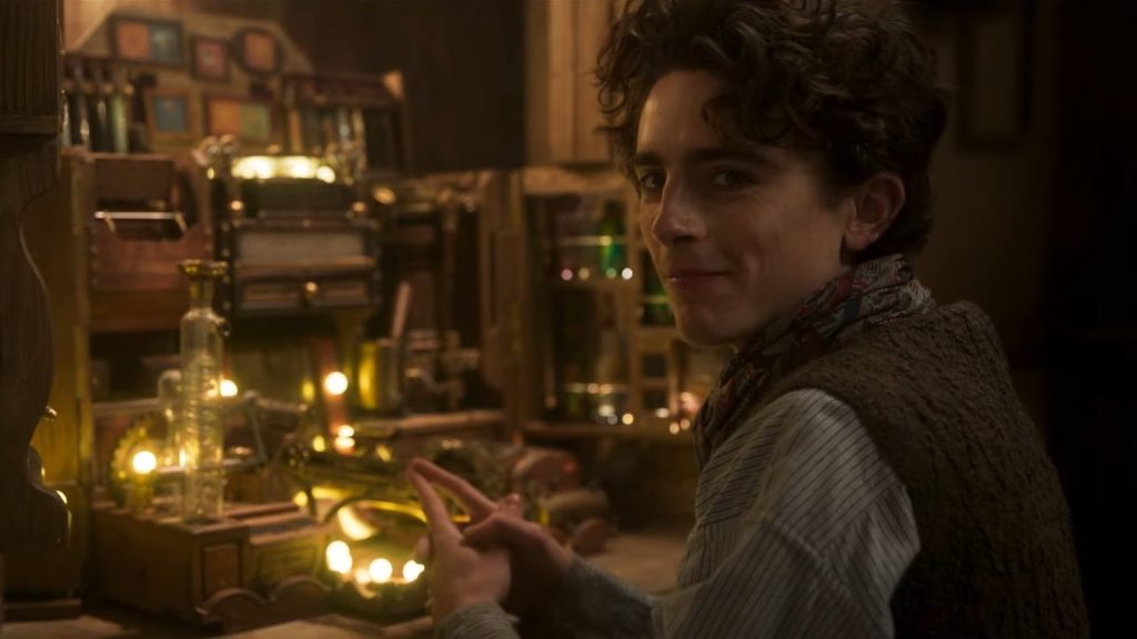 Wonka Clips Shows Timothée Chalamet Inventing Unique Kinds of Chocolate