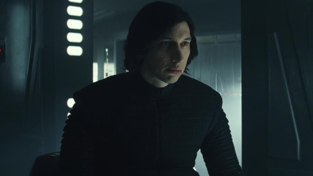 Adam Driver in Star Wars - The Last Jedi