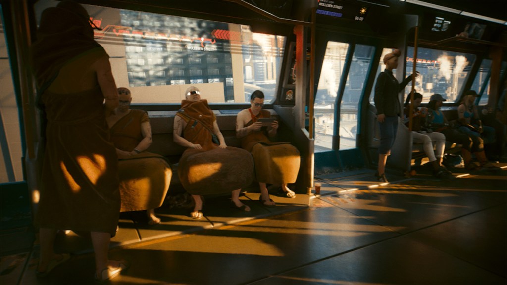 Cyberpunk 2077 2.1 metro