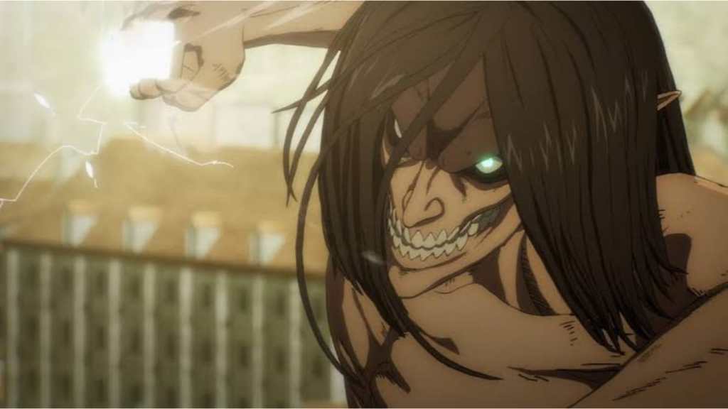 Eren Yeager as The Founding Titan in Attack on Titan