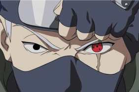 Kakashi's Sharingan in Naruto Shippuden