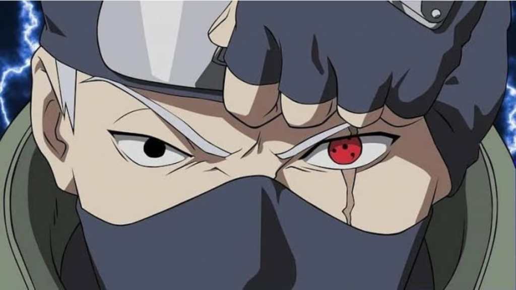 Kakashi's Sharingan in Naruto Shippuden