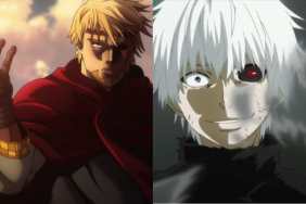 Stills from Vinland Saga & Tokyo Ghoul