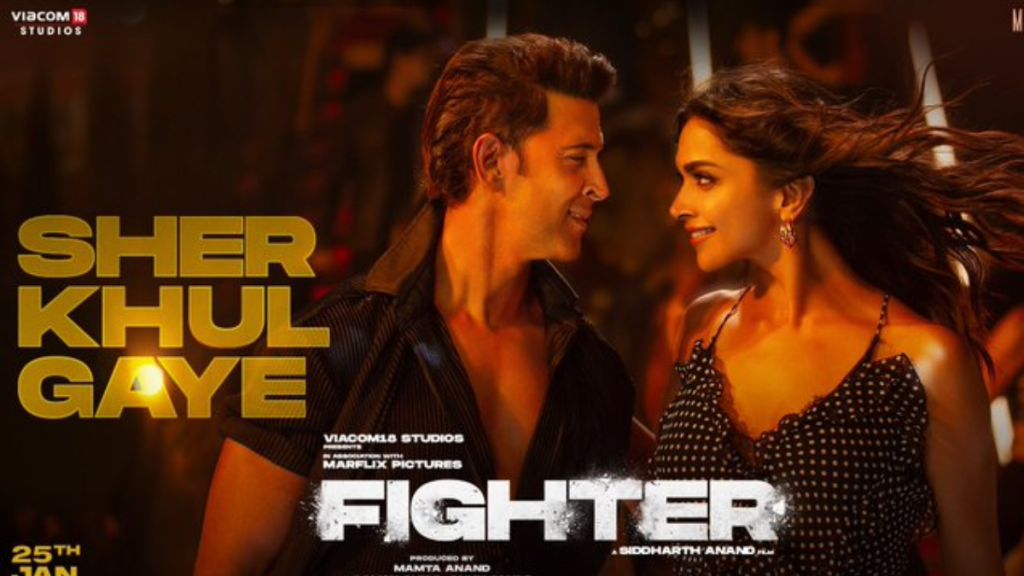 Fighter Sher Khul Gaye song