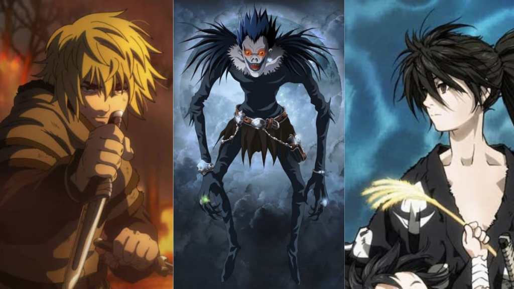 Vinland Saga, Death Note, Dororo