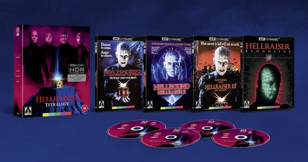 hellraiser tetralogy 4k uhd