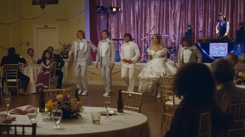 The Iron Claw Clip Shows Brothers Dancing at a Wedding