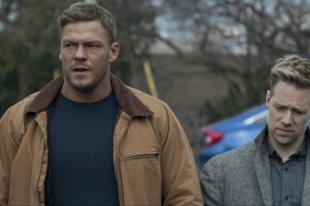 Alan Ritchson and Shaun Sipos in Reacher