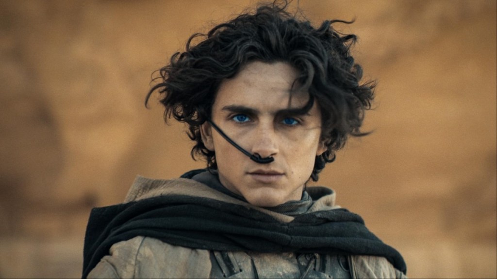 Timothée Chalamet in Dune Part Two