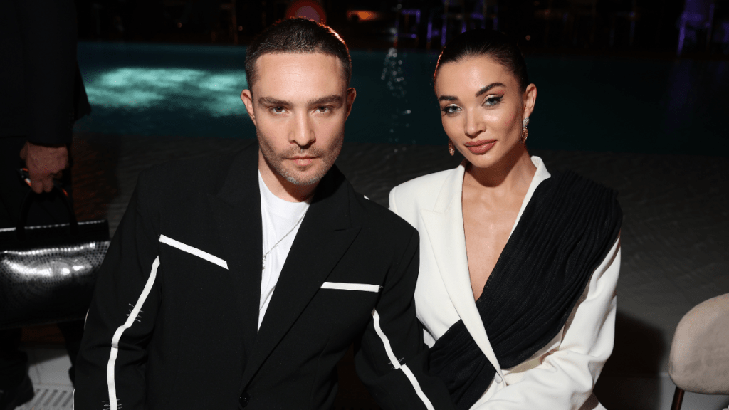 Amy Jackson and Ed Westwick Engagement