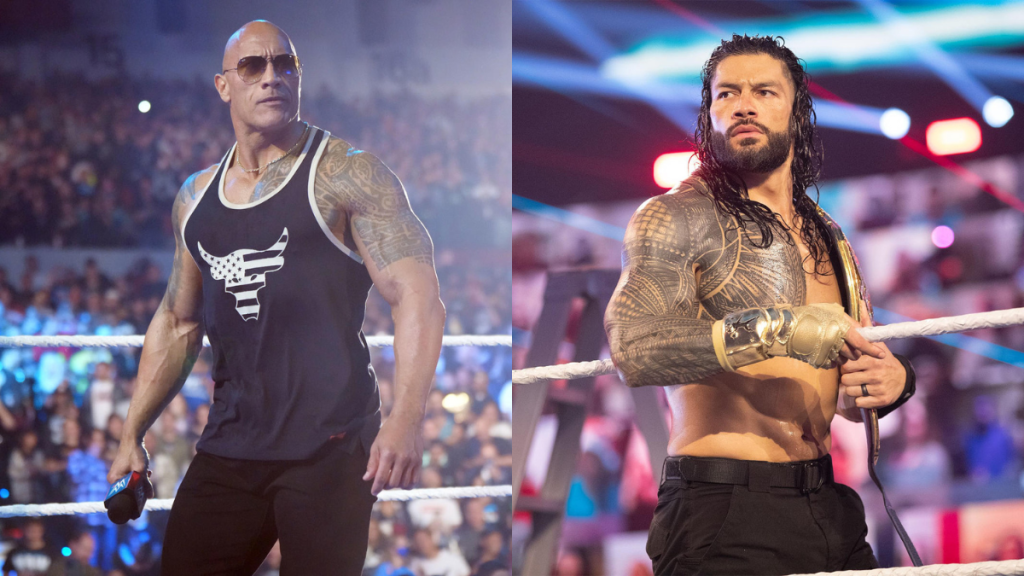 The Rock and Roman Reigns