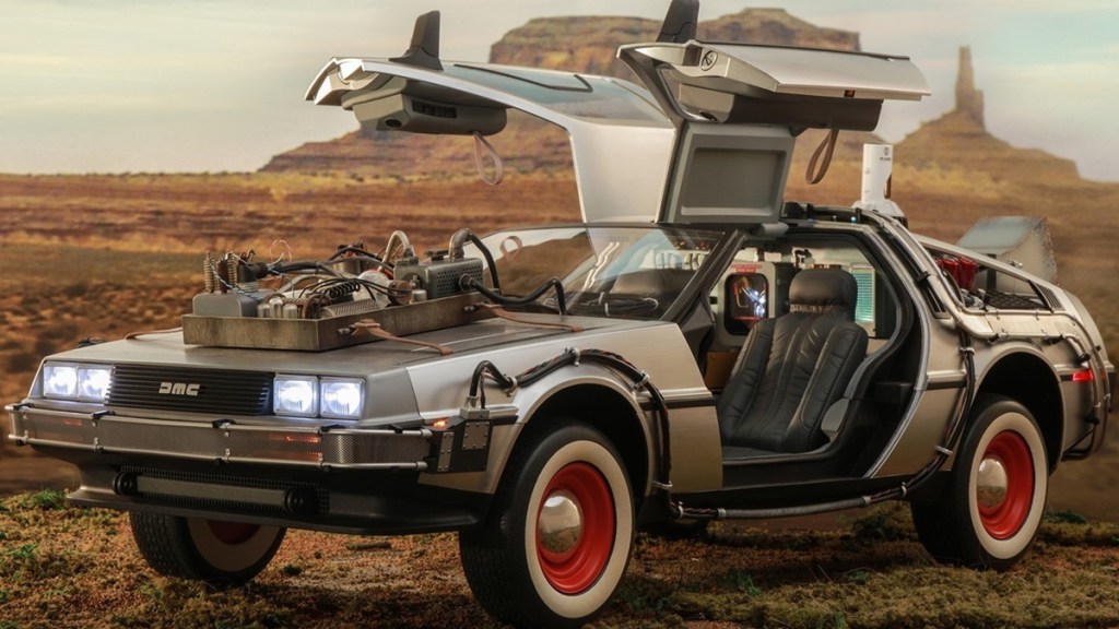 Back to the Future Part III Sideshow DeLorean Collectible Vehicle Available for Preorder