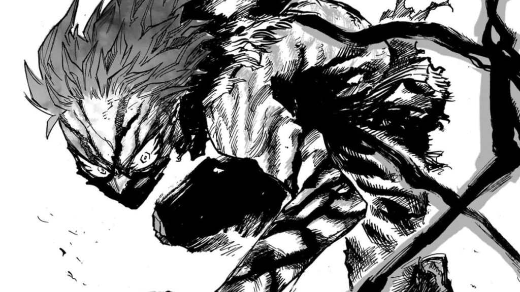 Deku's new form as seen in My Hero Academia manga chapter 413