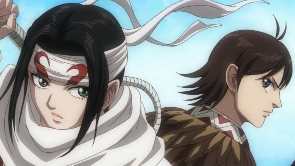 Kyoukai and Ka Ryo Ten from Kingdom Season 5 Episode 4