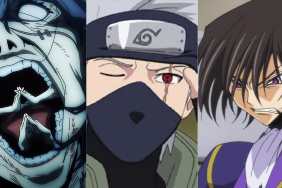 Mahito in Jujutsu Kaisen, Kakashi in Naruto, Lelouch in Code Geass (Anime characters with heterochromia)