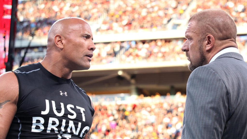 WWE The Rock and Triple H