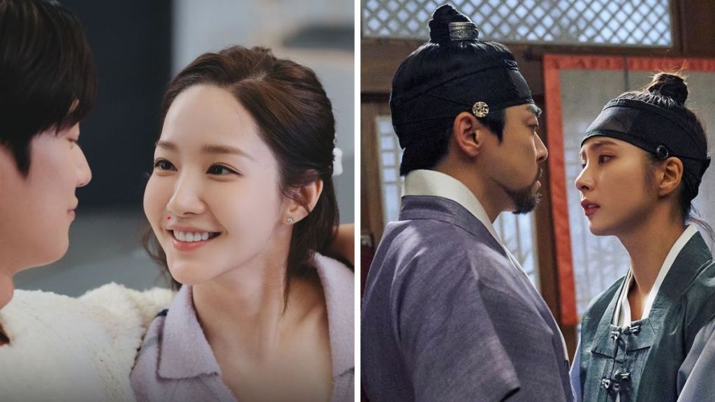 Na In-Woo, Park Min-Young in Marry My Husband, Jo Jung-Suk, Shin Se-Kyung in Captivating the King