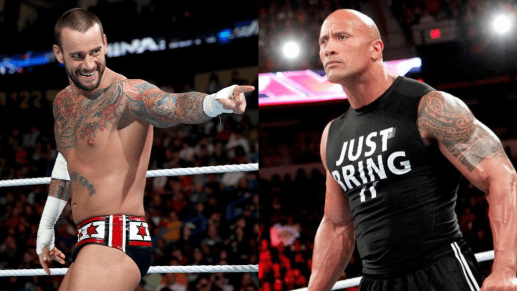 CM Punk and The Rock