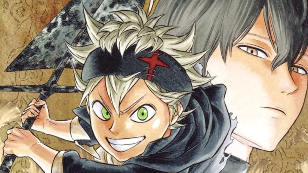 Black Clover manga cover page