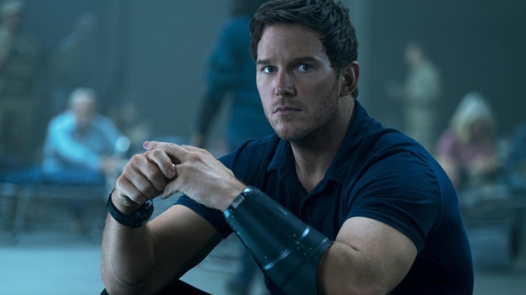 Chris Pratt in the Tomorrow War.