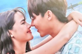 Mark Prin Suparat and Yaya Urassaya Sperbund in Love at First Night poster