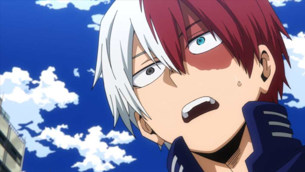 Shoto Todoraki in My Hero Academia