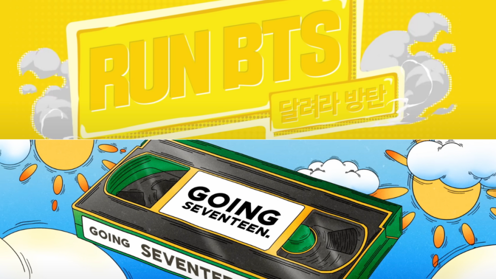 K-pop variety shows featuring Run BTS, Going Seventeen