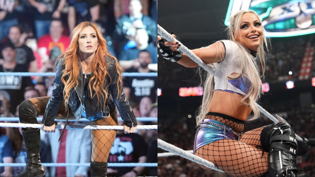 Becky Lynch and Liv Morgan