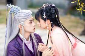 Deng Xiaoci and Lin Jinyi stare into each other's eyes in Wu Ran