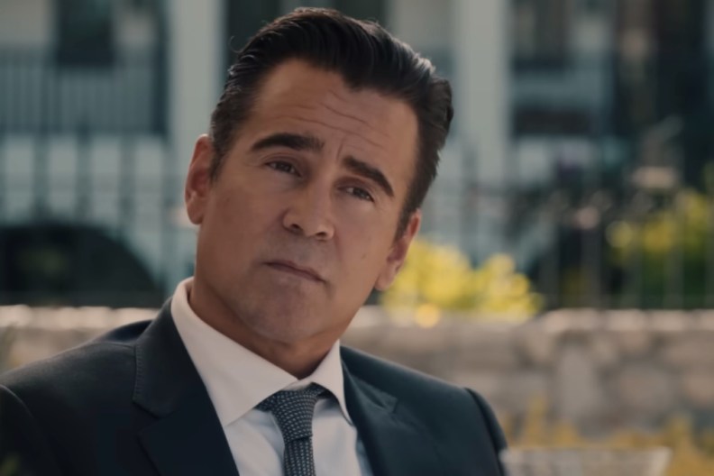 Colin Farrell playing John Sugar in Sugar