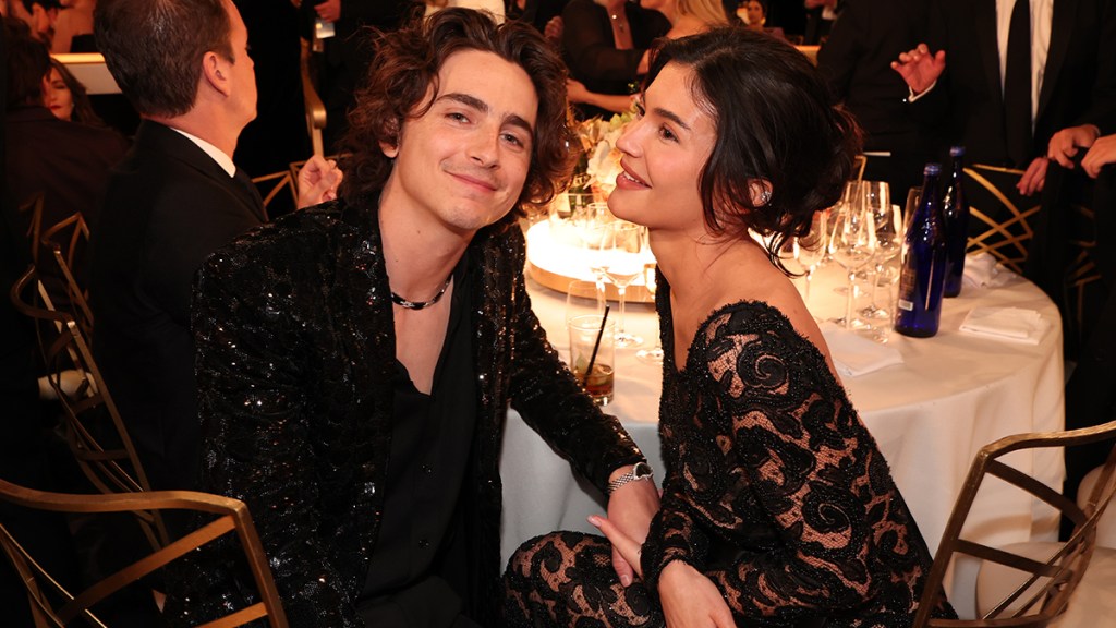 Timothée Chalamet and Kylie Jenner