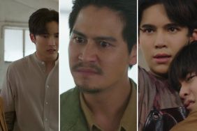 Nat Natasitt, Gun Thapanawat, Nam Rapeepat, and Max Kornthas in Two Worlds episode 4