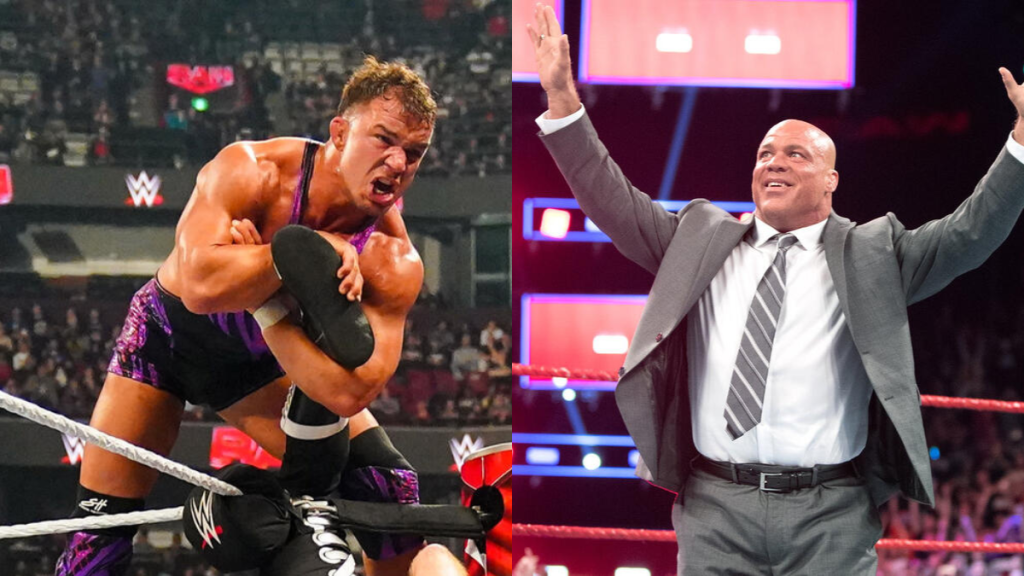 Chad Gable and Kurt Angle