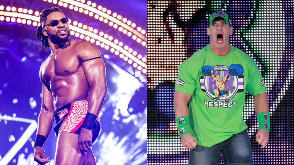 Trick Williams and John Cena