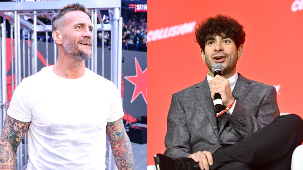 CM Punk and Tony Khan