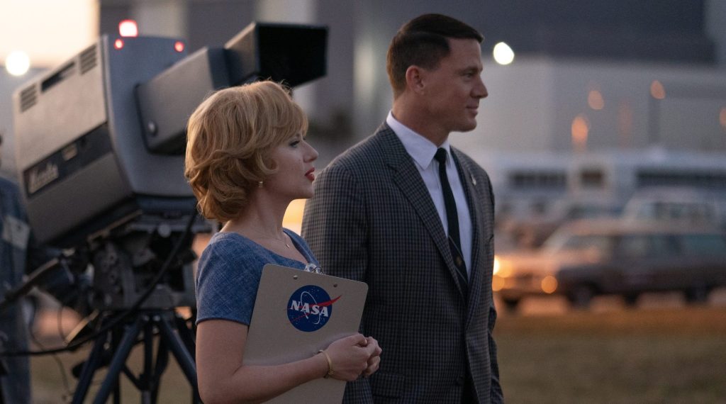 Fly Me to the Moon Poster Previews Scarlett Johansson & Channing Tatum Movie