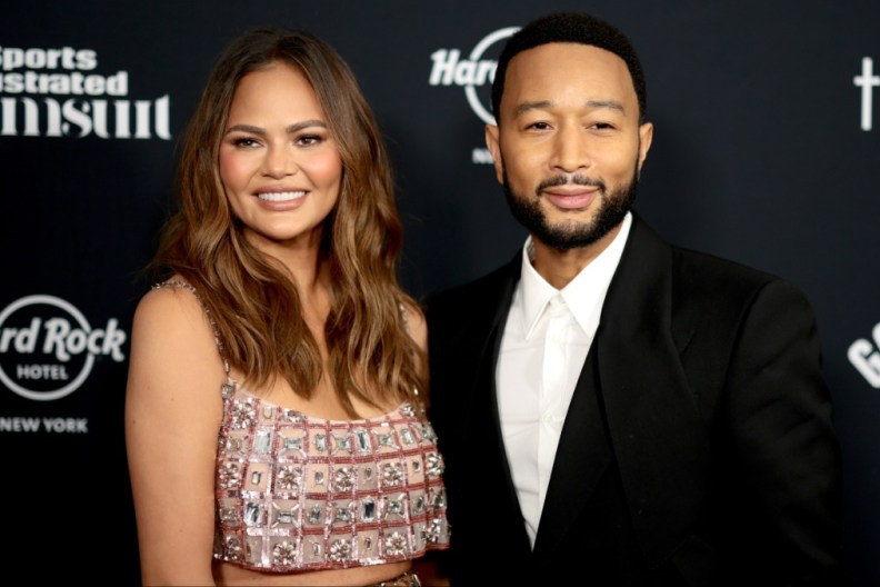 John Legend Chrissy Teigen photo booth video