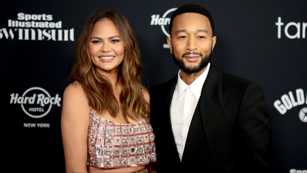 John Legend Chrissy Teigen photo booth video