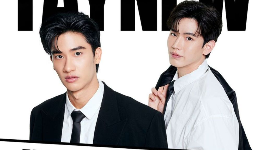 Tay Tawan and New Thitipoom for Hong Kong Fan Meeting poster