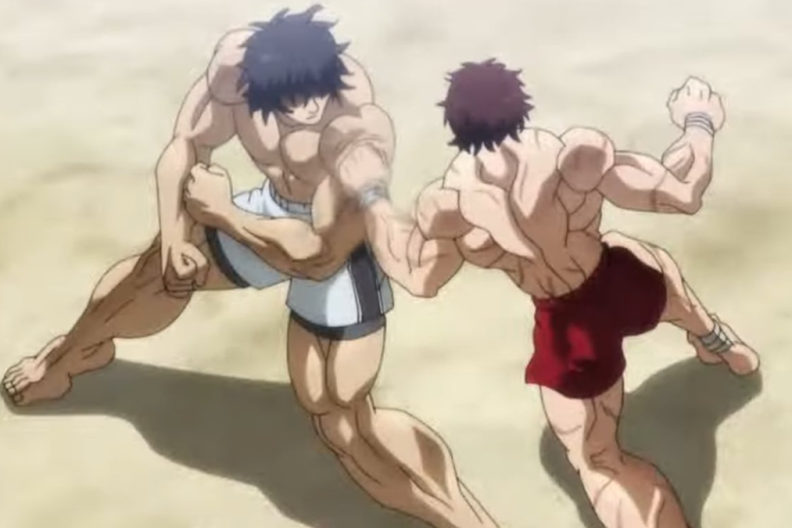 Baki Hanma vs. Kengan Ashura crossover anime