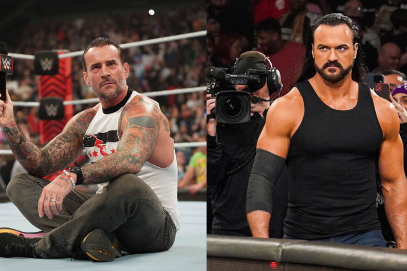 CM Punk and Drew McIntyre