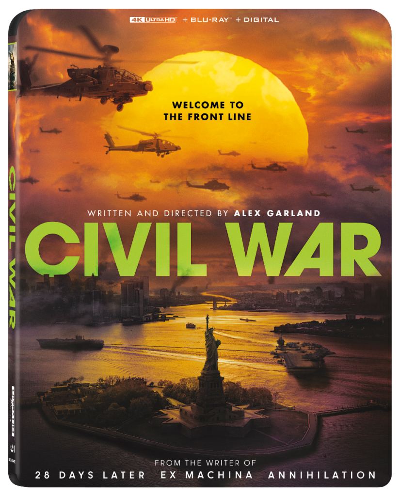 Civil War 4K, Blu-ray, and DVD Release Date, Special Features Set