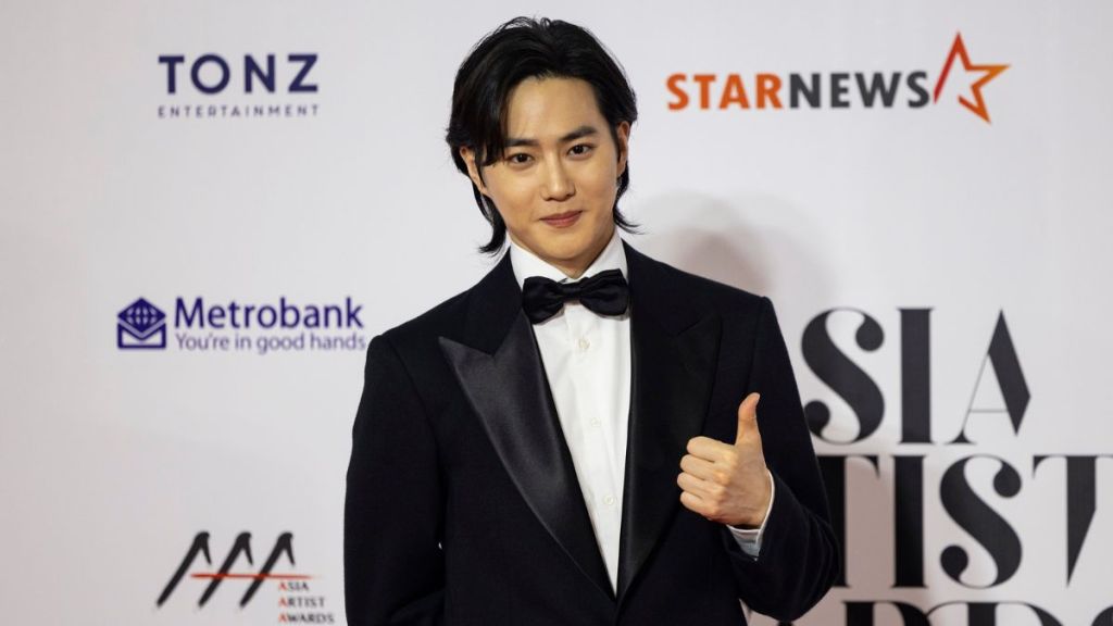 EXO member Suho at the 2023 Asia Artist Awards, Philippines