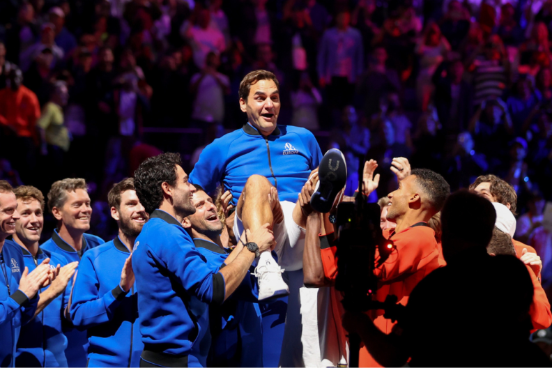 Roger Federer last match at the Laver Cup 2022