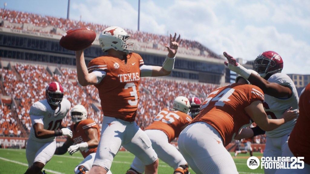 EA College Football 25 reveals top 10 teams