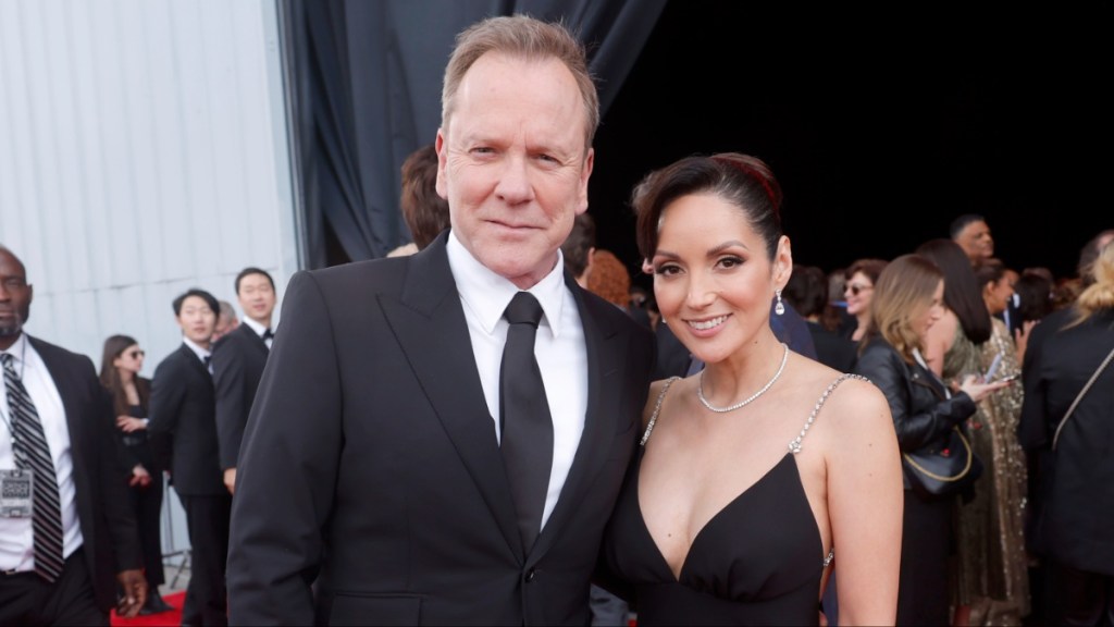 Kiefer Sutherland girlfriend Cindy Vela