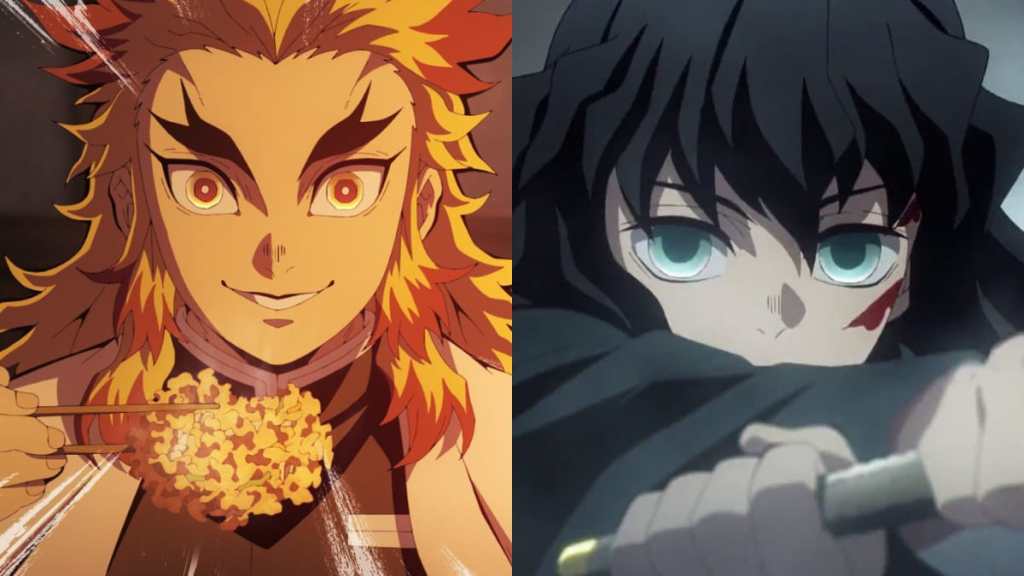 Kyojuro Rengoku, Muichiro Tokito in Demon Slayer