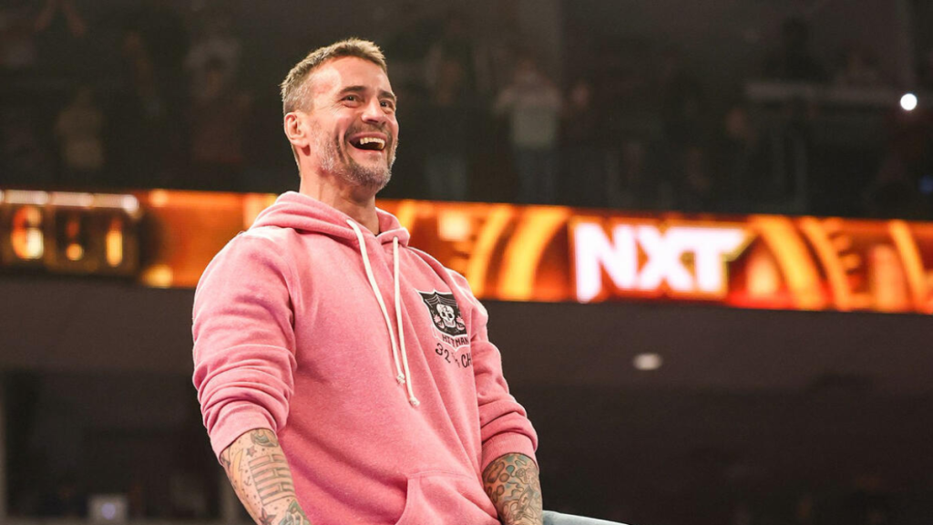 CM Punk at WWE NXT Battleground 2024