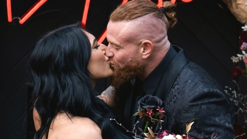 WWE Superstar Rhea Ripley and AEW star Buddy Matthews officially get married.